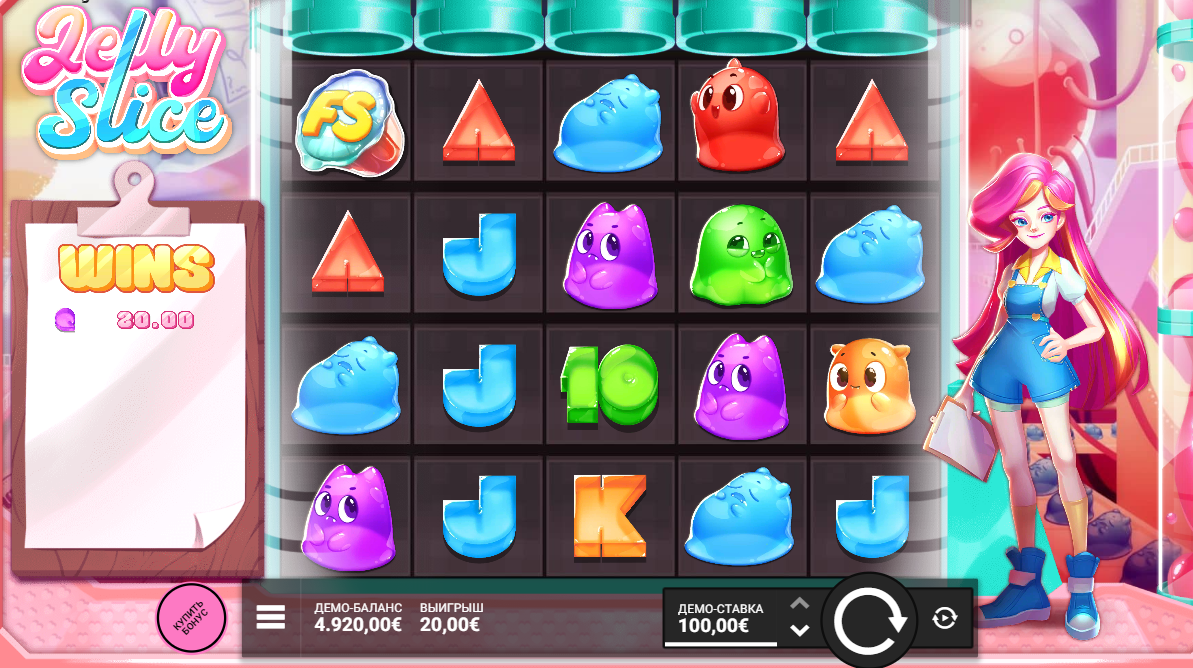 слот jelly slice от hacksaw gaming бесплатная игра