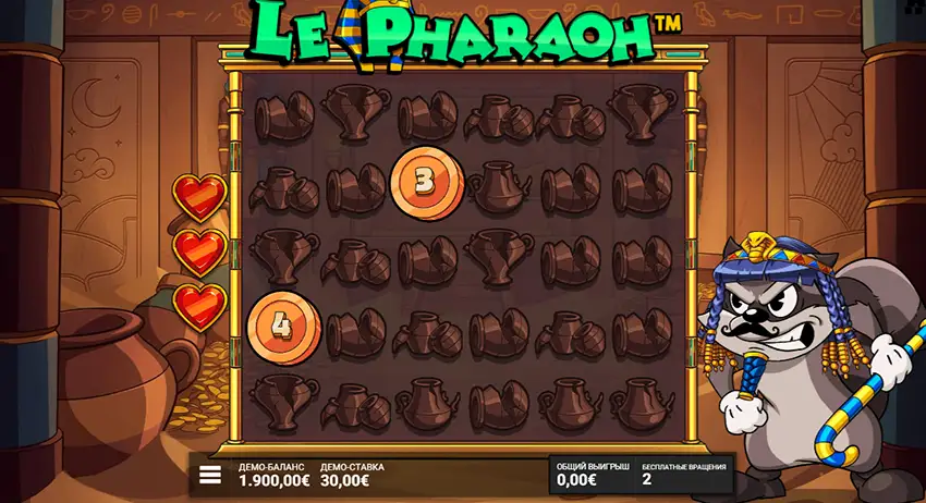 игровой автомат le pharaoh hacksaw gaming