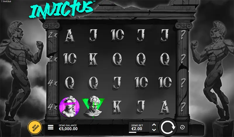 как играть в слот invictus от hacksaw gaming 