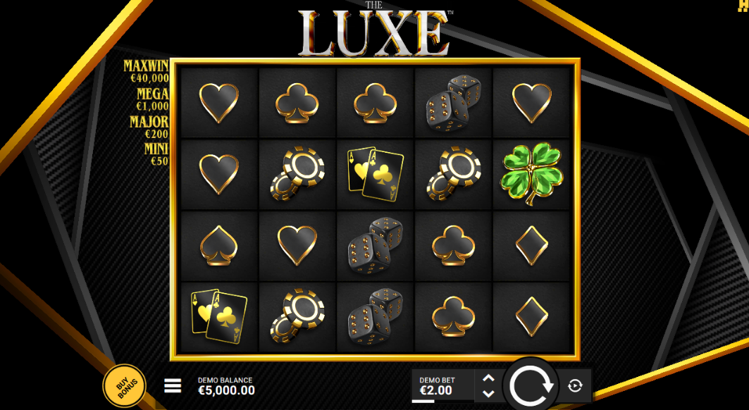 как играть в слот the luxe от hacksaw gaming на деньги и без регистрации