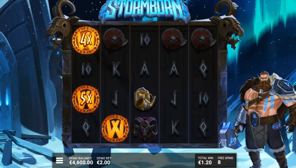 бонусная игра в слоте Stormborn от Hacksaw Gaming