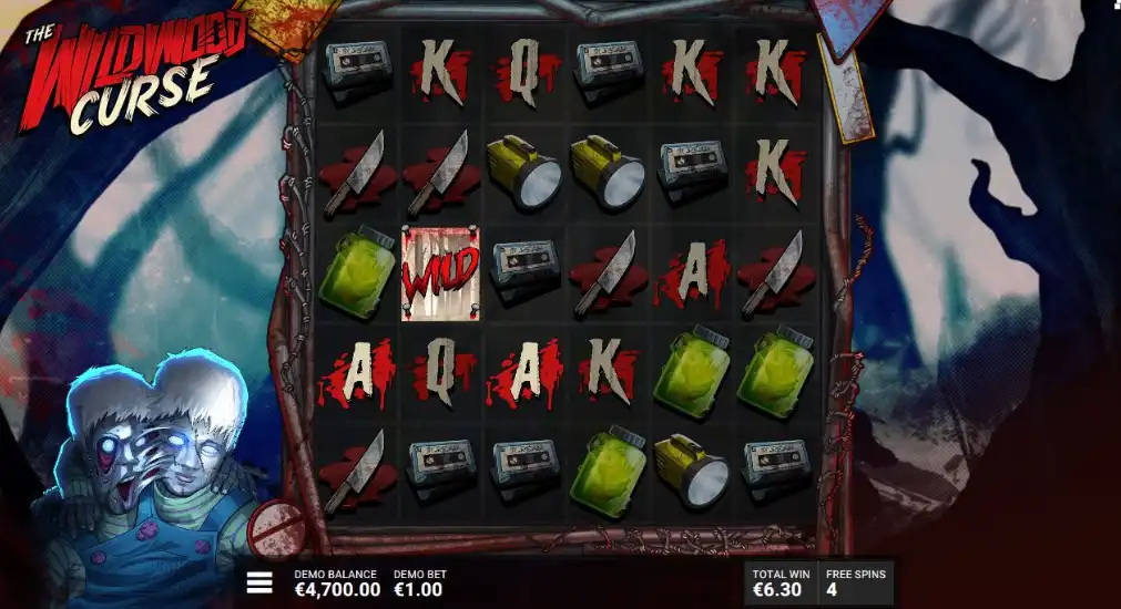 бонусная игра в Wildwood Curse - слот хаскав гейминг