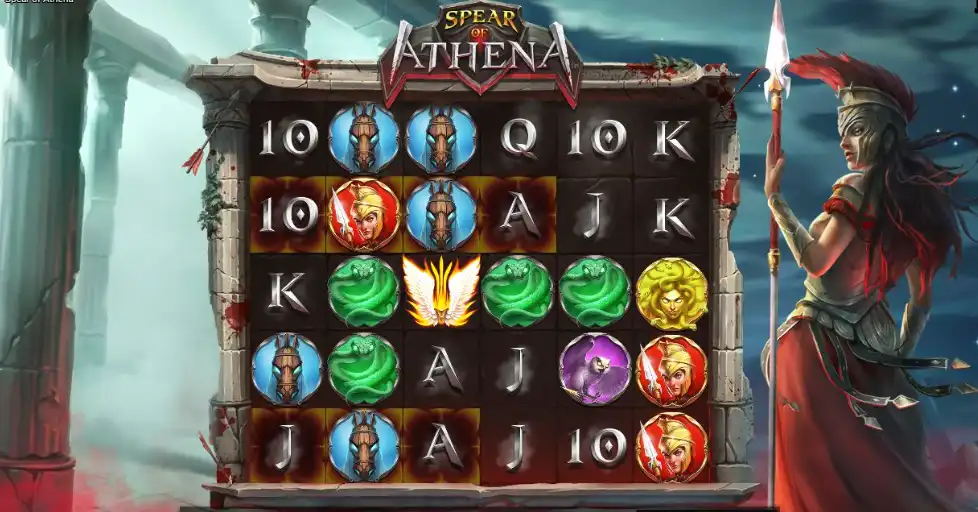 какие бонусные игры есть в слоте Spear of Athena от Hacksaw Gaming