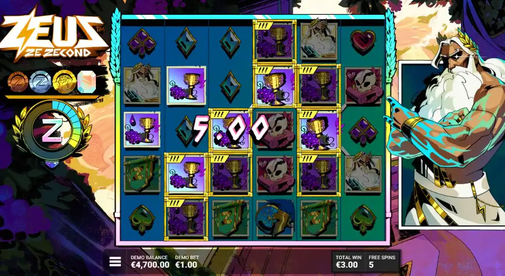 какой бонус есть в слоте хаскав про зевса