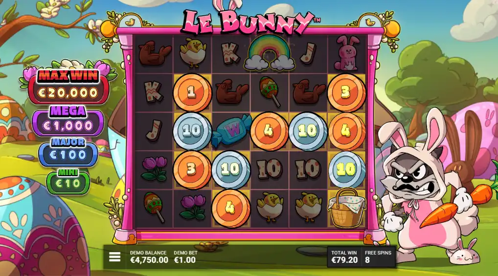 бонусная игра le bunny от hacksaw gaming в онлайн игровой автомат хаскав