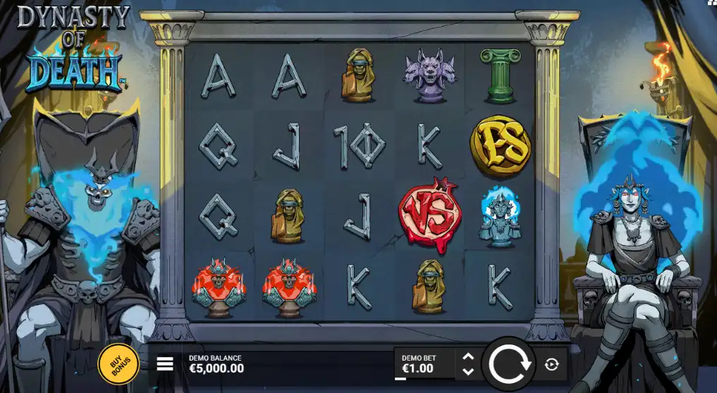 как играть в игровой автомат Dynasty of Death от Hacksaw Gaming на настоящие деньги онлайн